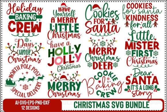 Download Christmas SVG Bundle - Premium Resources
